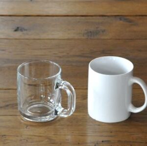 Glass Mug & Ceramic Mug