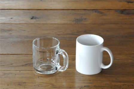 Glass Mug & Ceramic Mug