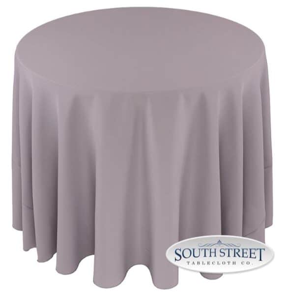 Image of Polyester Grey Table Linens