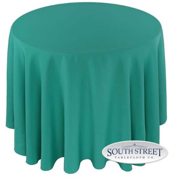 Image of Polyester Jade Table Linens