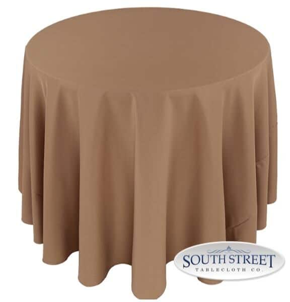 Picture of Polyester Khaki Table Linens