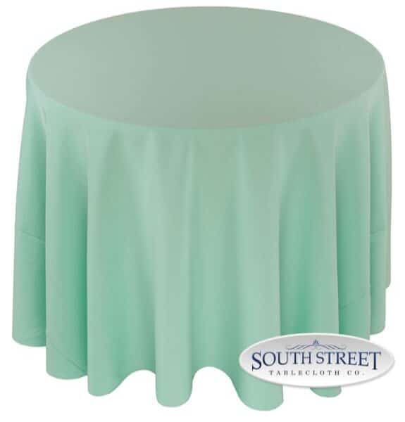 Image of Polyester Pistachio Table Linens