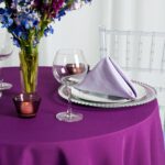 polyester fabric purple