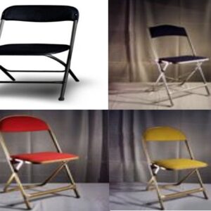 Metal Padded Folding Rental Chairs