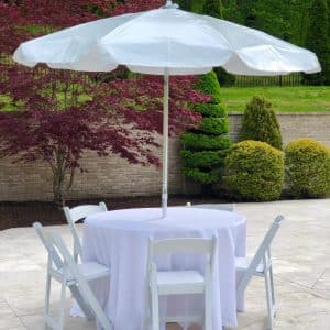 Garden Umbrella Table and Chairs