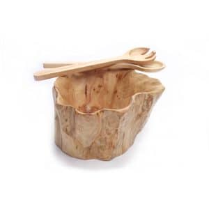 Natural Wood Bowl