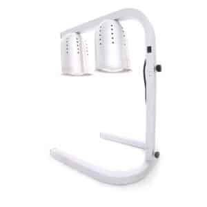 Stainless Double Head Heat Lamp