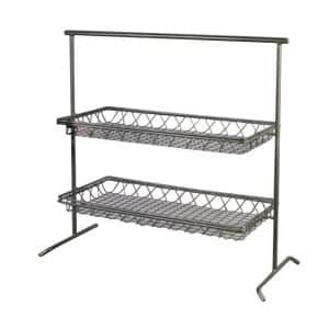 2 Tier Basket Buffet Stand