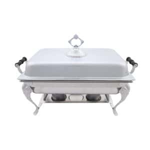8 Quart Stainless Ornate