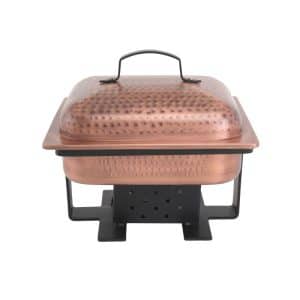 Masala 4 Quart Copper Chafing Dish