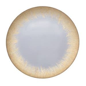 Eclipse Gold Glass Charger