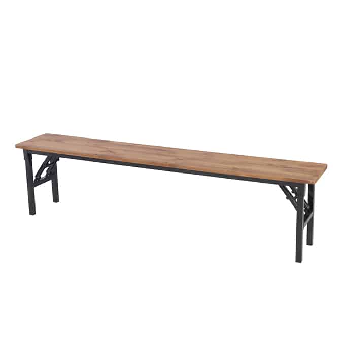 Mid-century Bench 6′ - Image 2