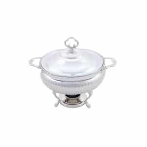 3 Quart Silver Round