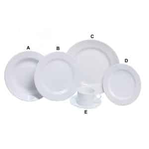 White China Rim