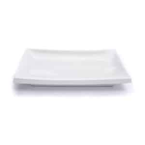 White China Pedestal Sushi Platter