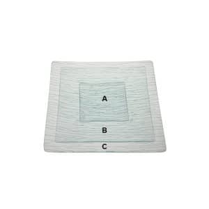 Threaded Square Glass