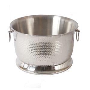 Double Wall Hammered Ice Tub