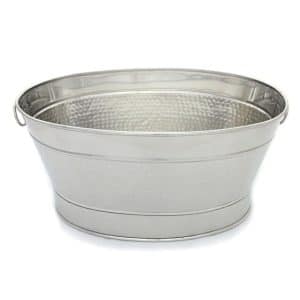 Hammered Oval Party Tub
