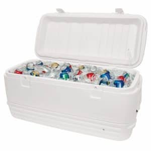 Large Ice Cooler with Lid